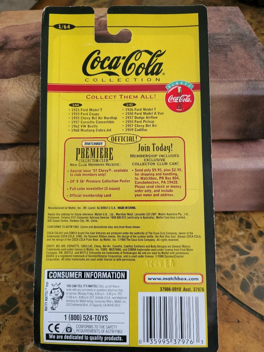 MATCHBOX collectibles coca